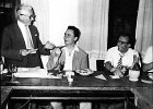 6 agosto 1955 - Trattoria Alla Carbonera : la consegna della pipa al maestro Lucio Finco